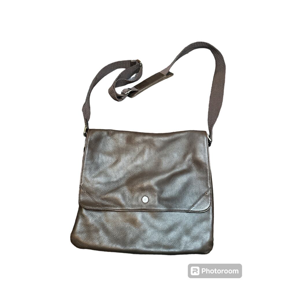 Cole Haan Leather lap top bag or large crossbody - Picture 1 of 6
